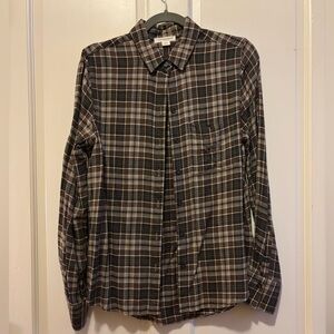 beachlunchlounge Women’s Plaid Button-Down Shirt